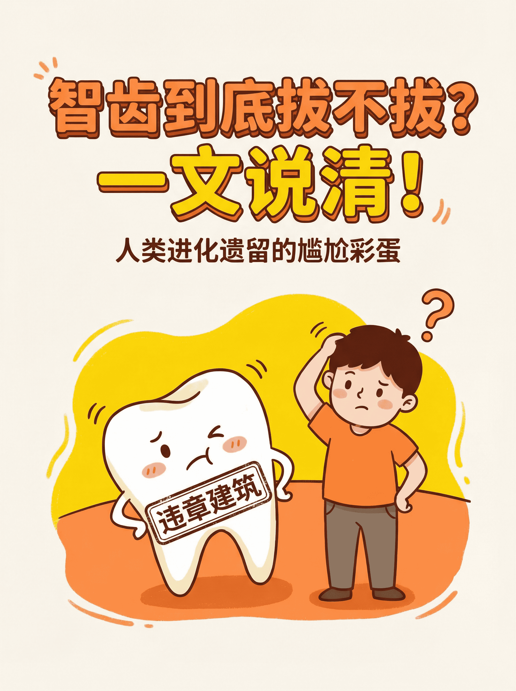 智齿到底拔不拔？一文说清！案例图片 1