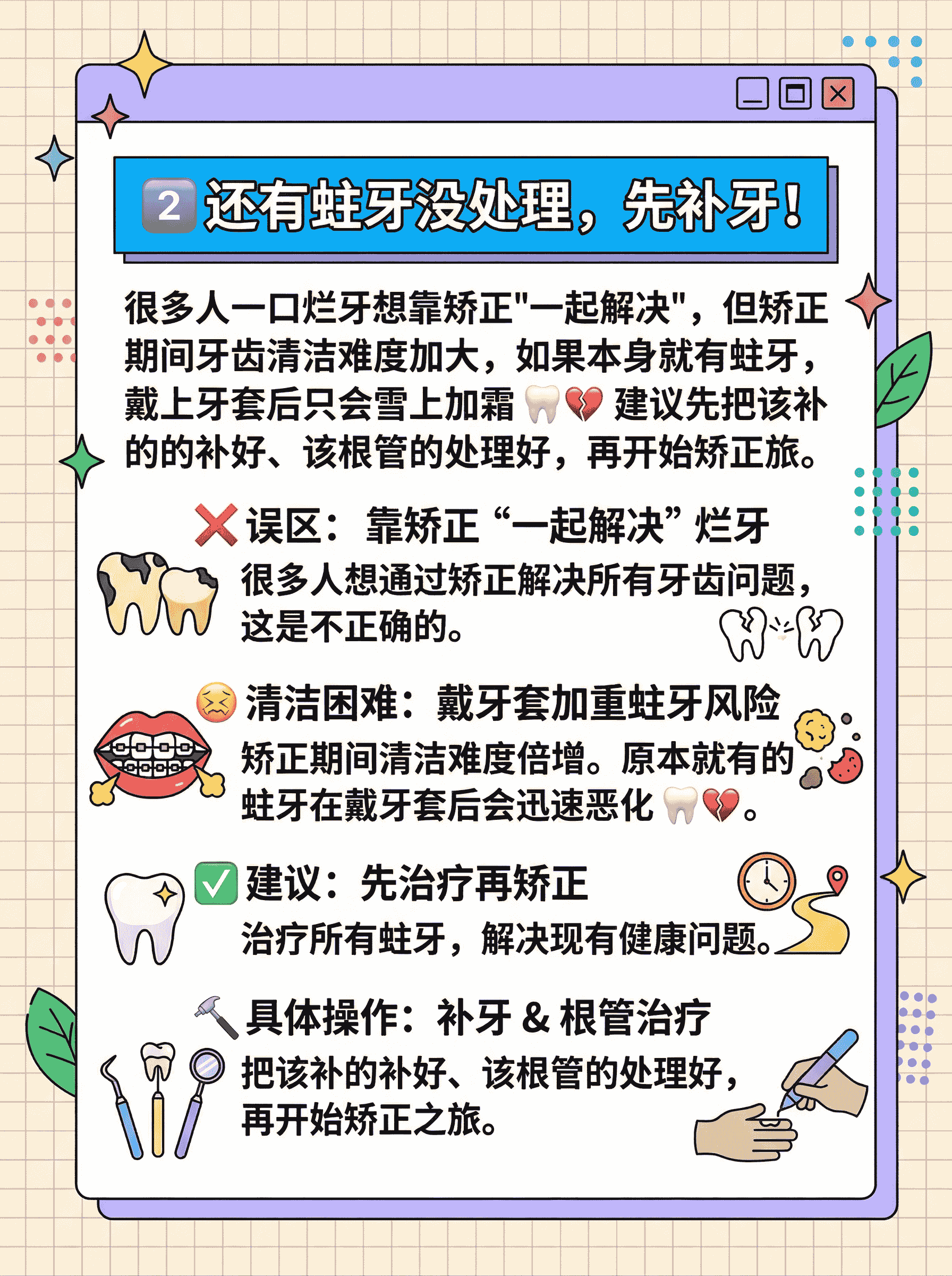 正畸医生真心话：4种情况别整牙案例图片 3