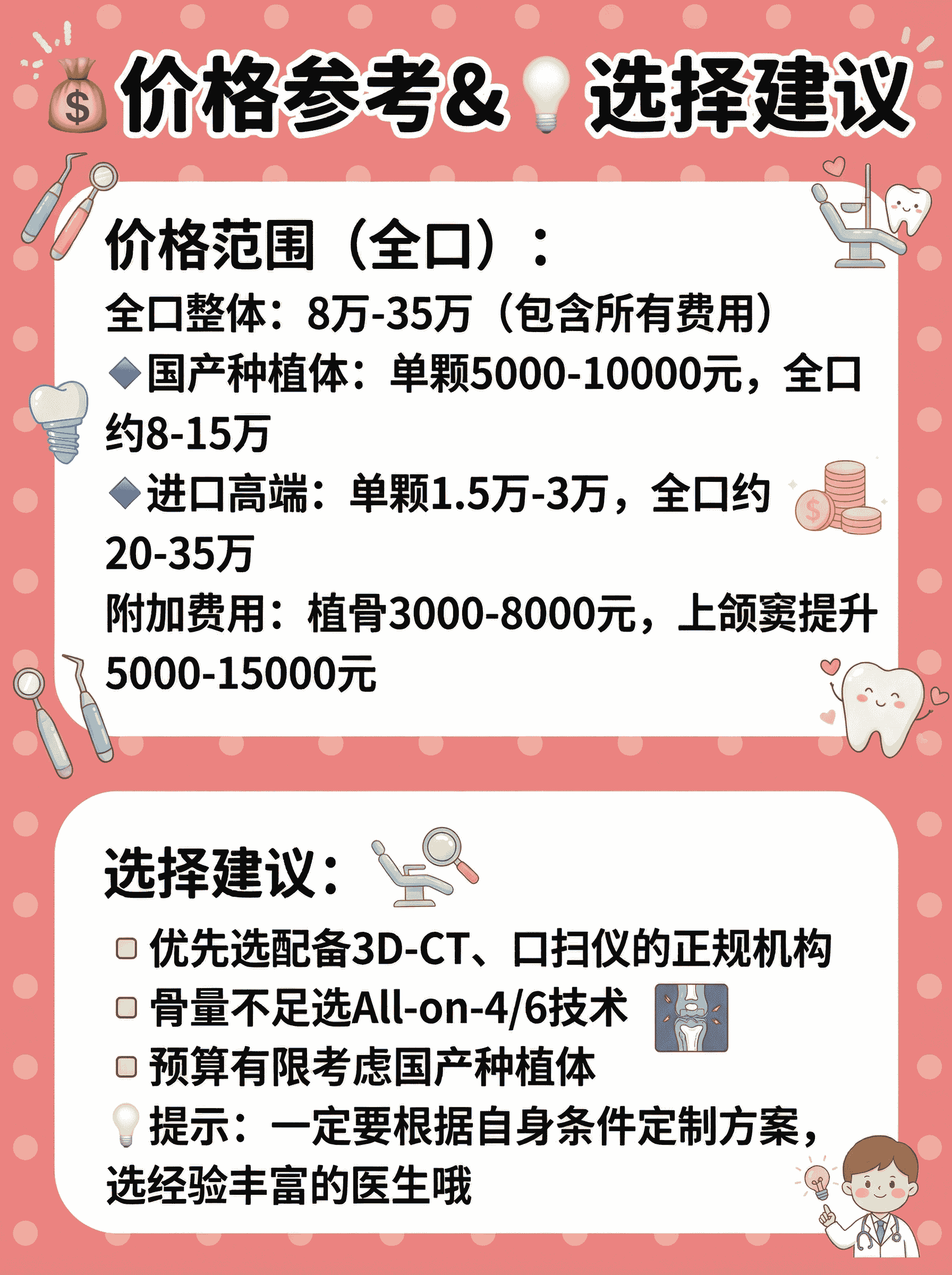 全口仅剩8颗牙，种植牙齿让她重获咀嚼自由案例图片 3