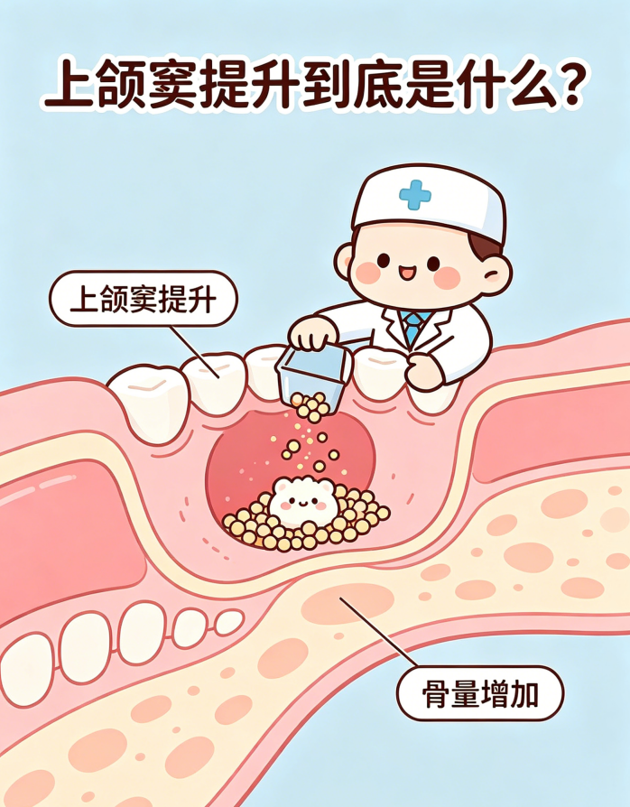 上颌窦提升到底是什么？种牙人必看懂