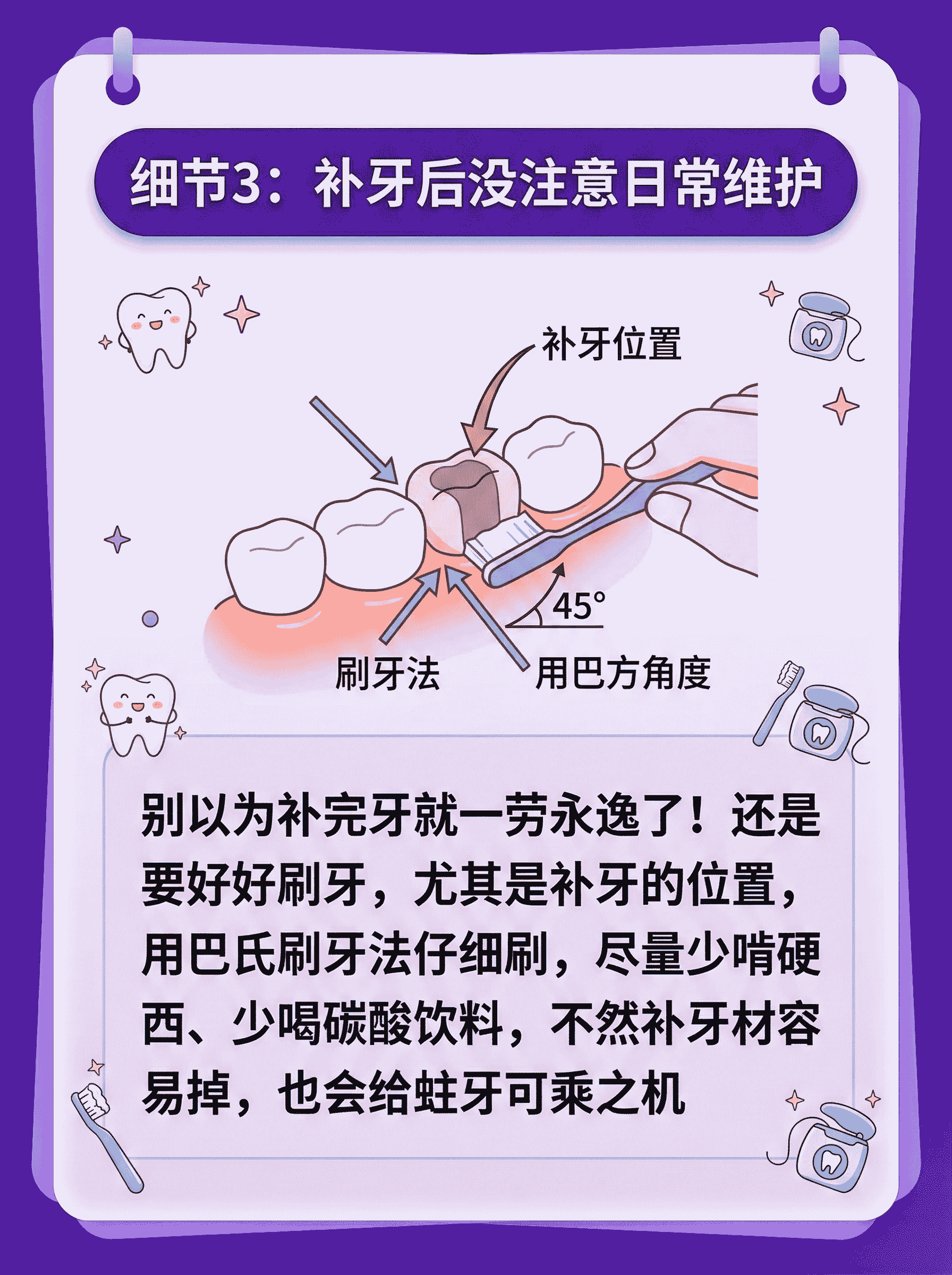 补过的牙又蛀？3个细节别漏案例图片 4