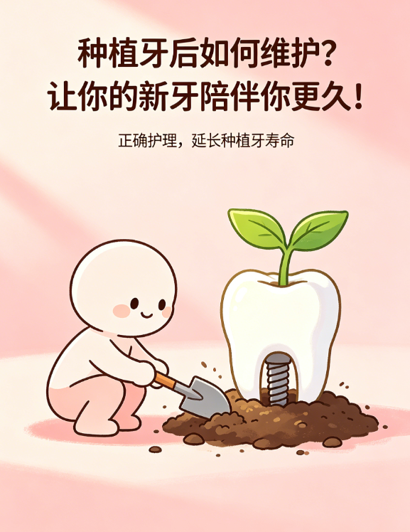 种植牙后如何维护？让你的新牙陪伴你更久！ 🦷案例图片 1