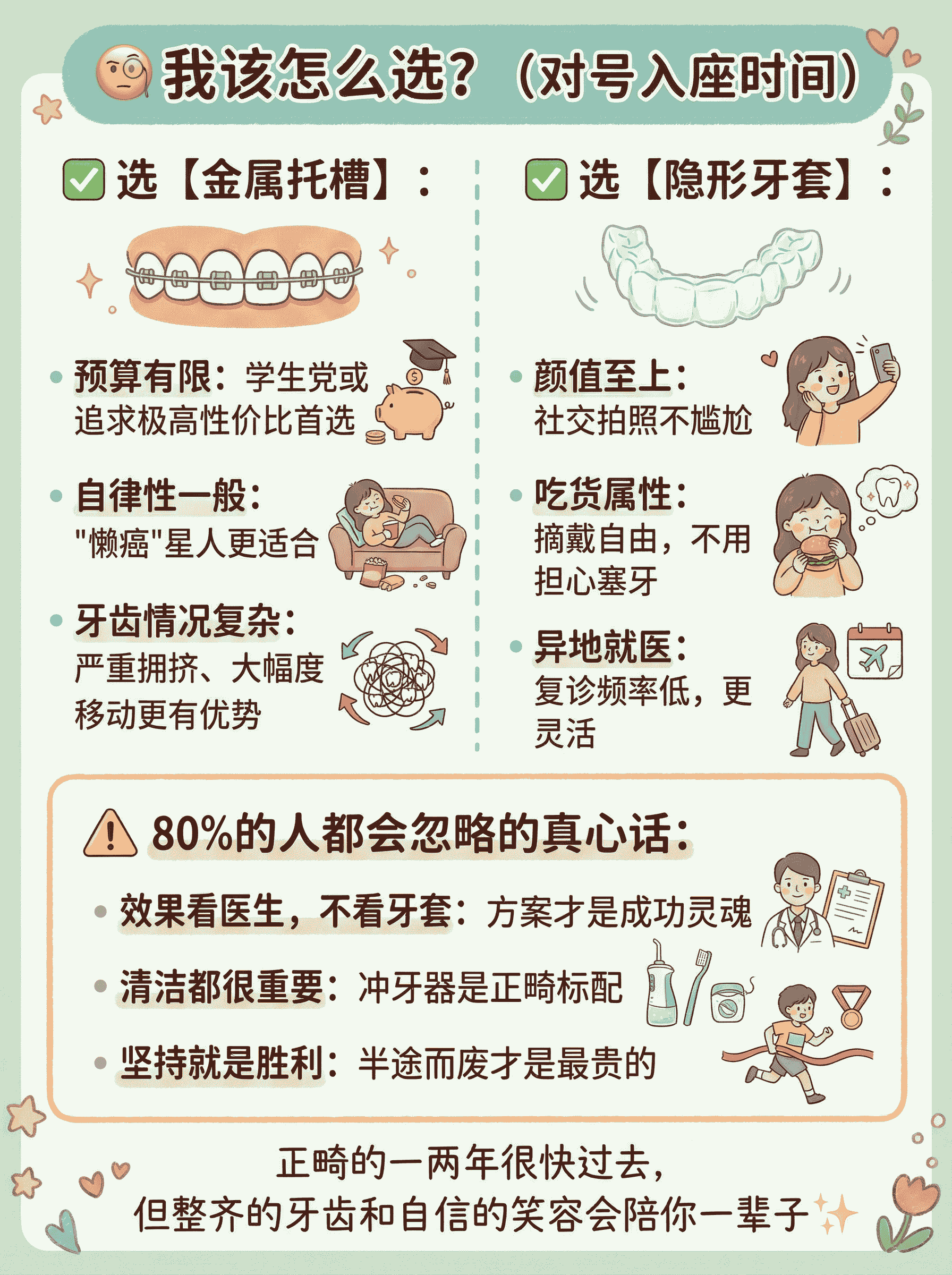正畸选金属还是隐形？看这篇！案例图片 2