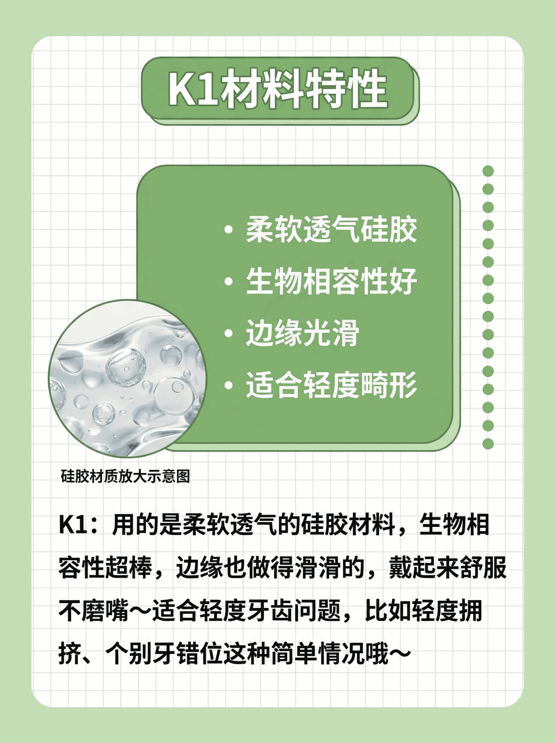 时代天使儿童版K1和K1pro材料有什么区别？案例图片 3