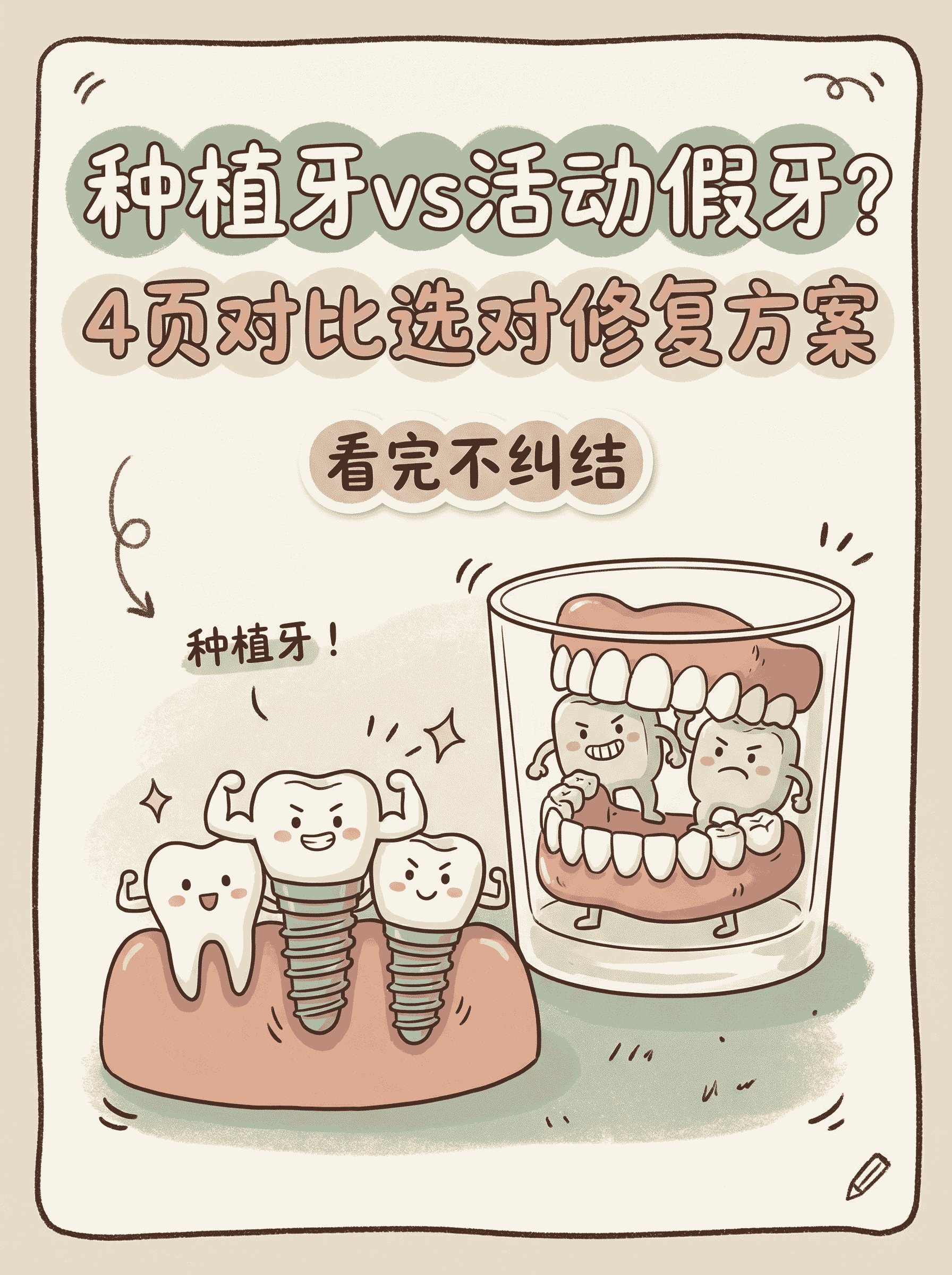 缺牙修复怎么选？看完这篇不纠结！案例图片 1