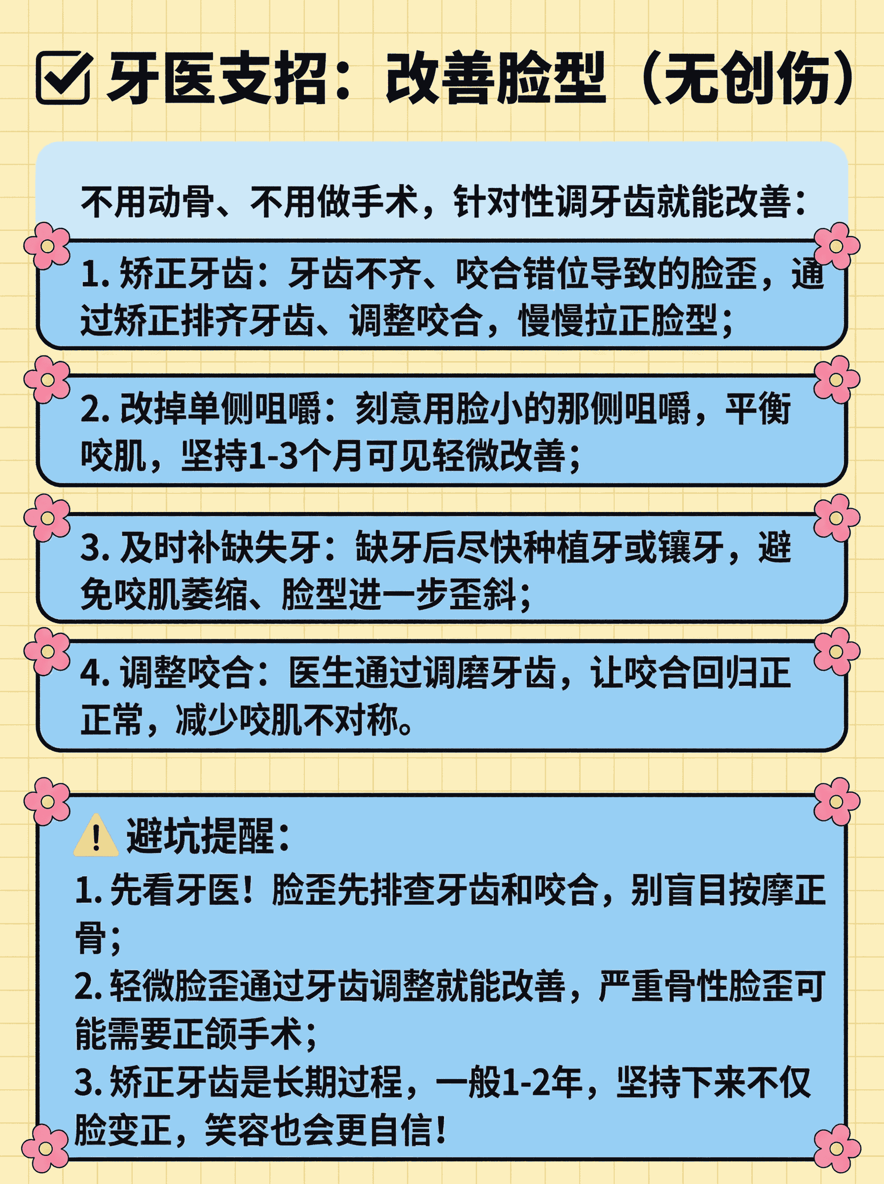 牙歪=脸歪？速看补救法！案例图片 4