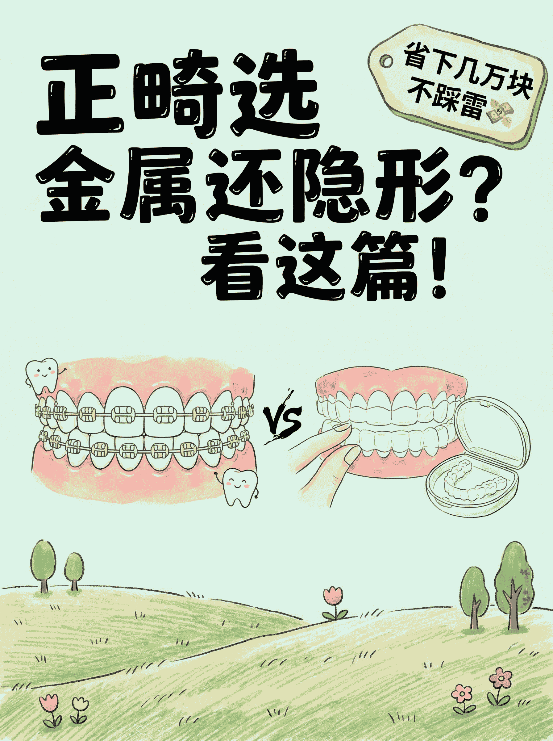 正畸选金属还是隐形？看这篇！案例图片 1