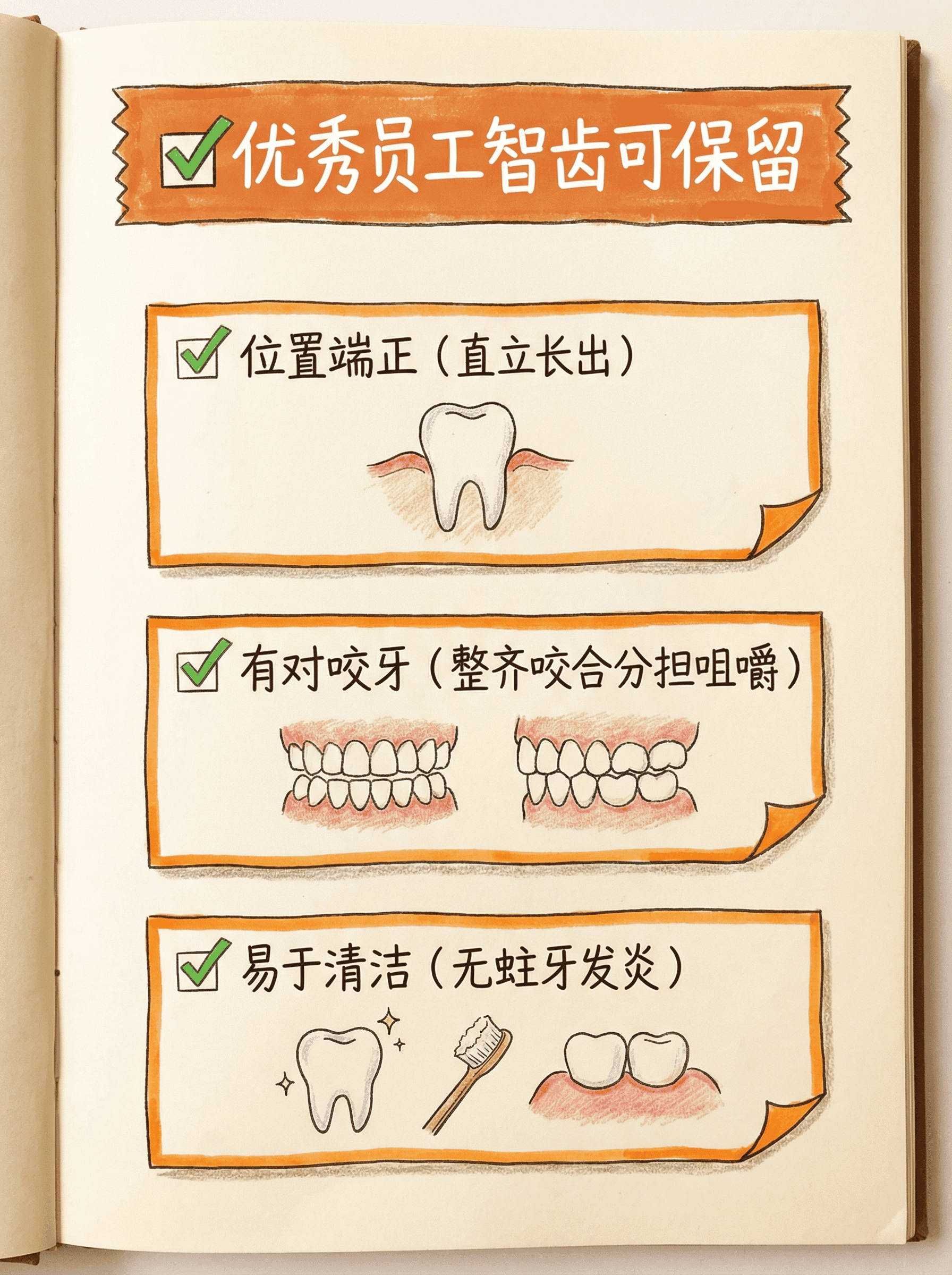 智齿到底拔不拔？一文说清！案例图片 3