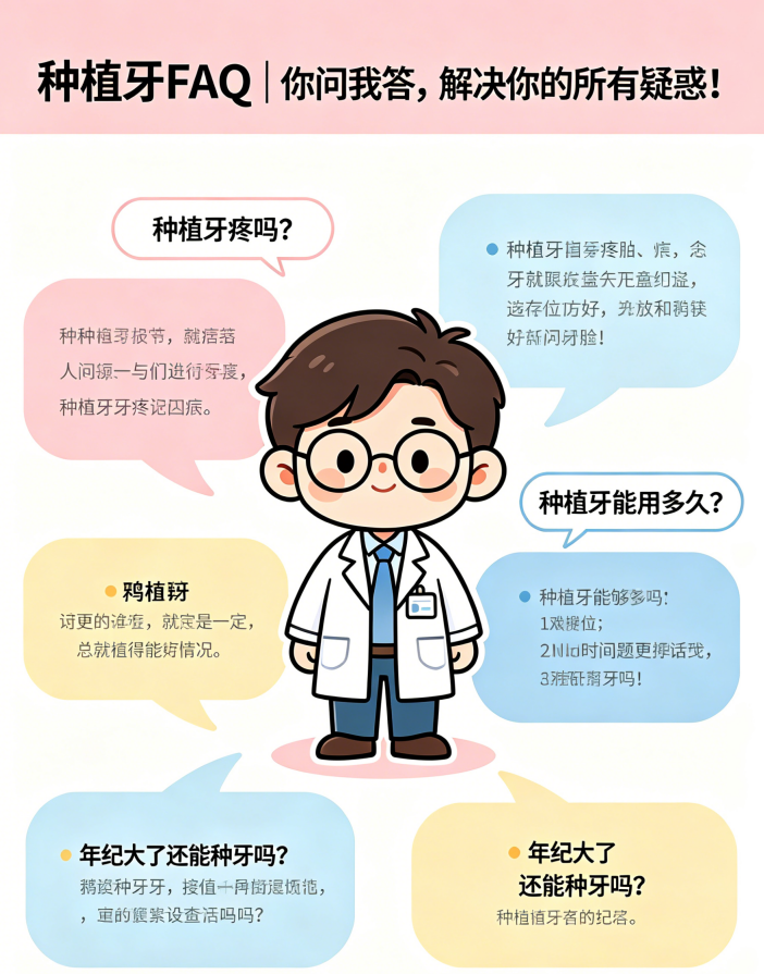 种植牙 FAQ | 你问我答，解决你的所有疑惑！案例图片 1