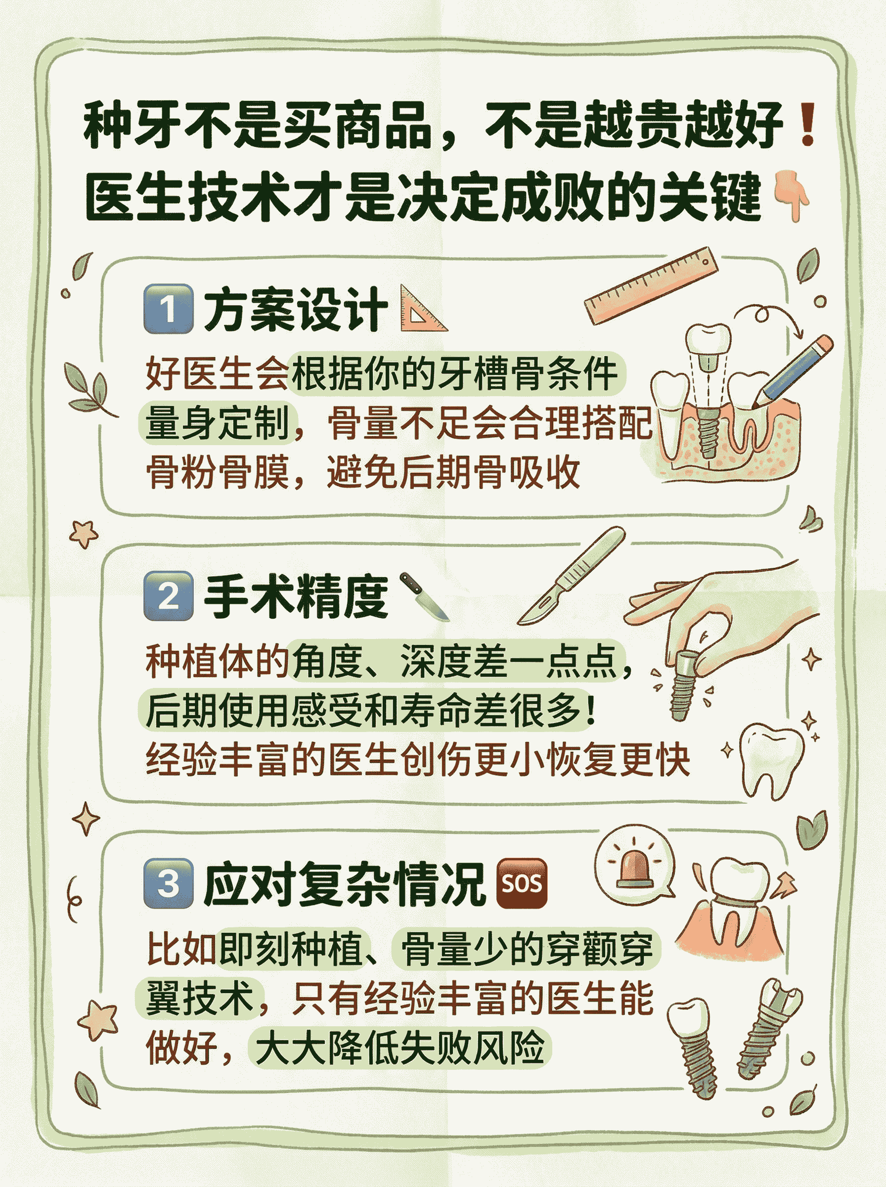为什么医生技术比植体更重要？💡案例图片 1