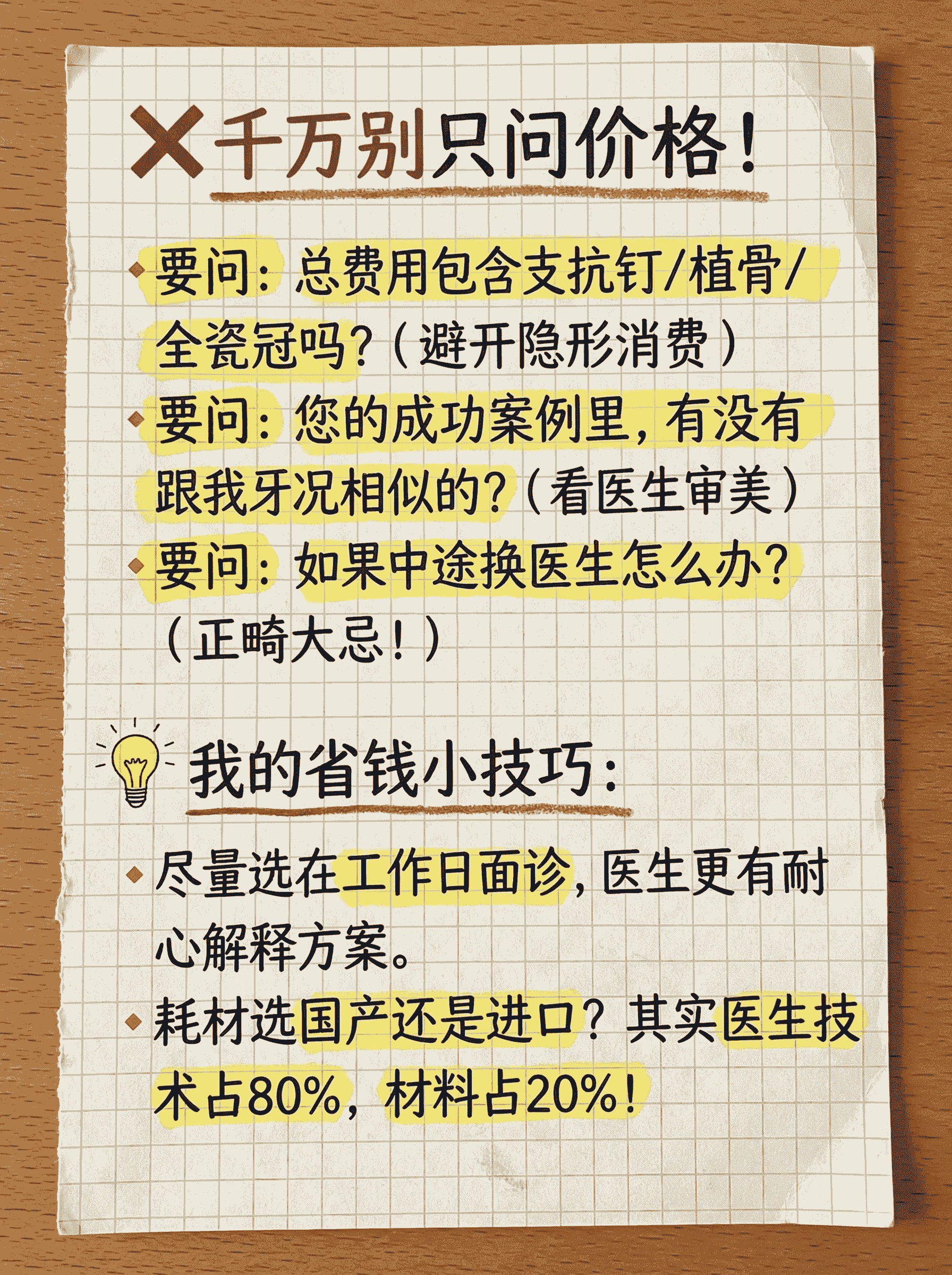 劝退！看牙面诊不问这几个问题真的亏😭案例图片 2