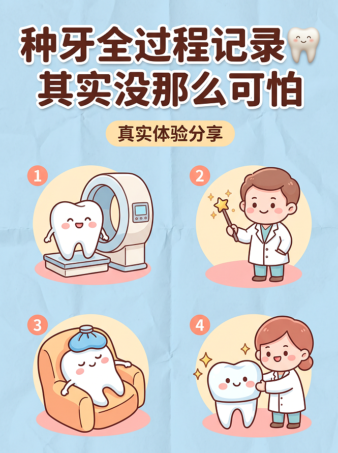 种牙全过程记录🦷其实没那么可怕案例图片 1