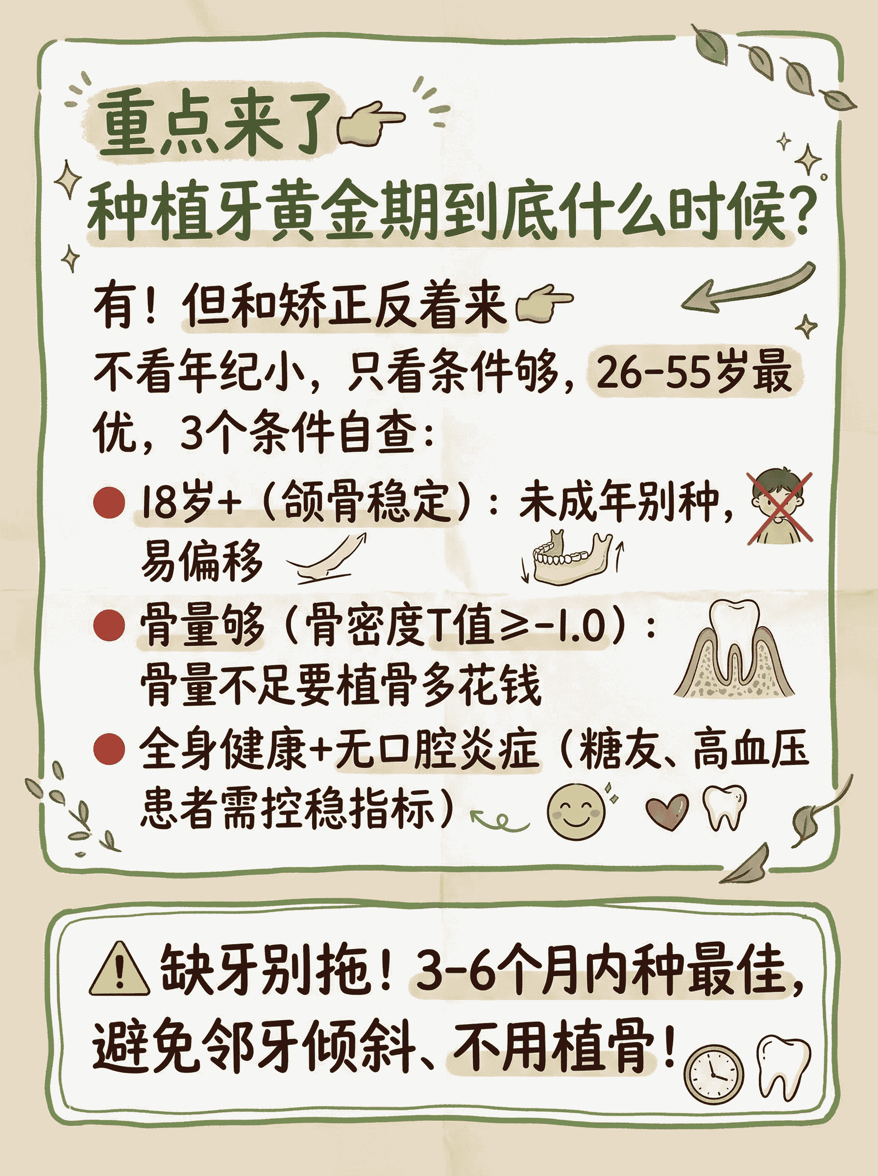 矫正&amp;种植牙黄金期别搞混！案例图片 2