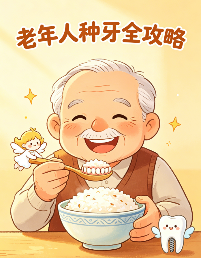 老年人种牙全攻略｜年纪大也能安心种牙