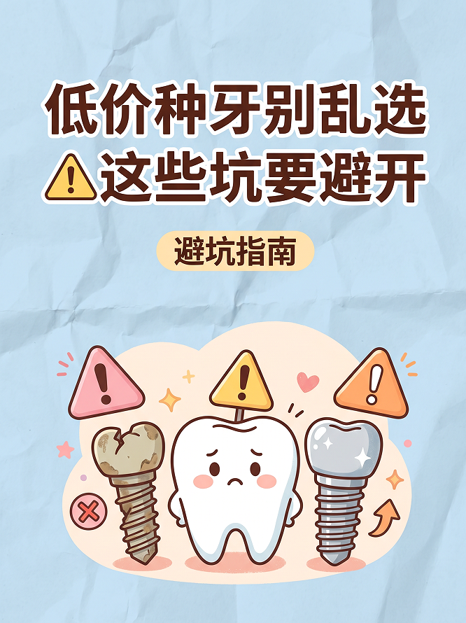 低价种牙别乱选⚠️这些坑要避开案例图片 1