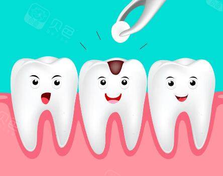 补牙卡通图改善照片