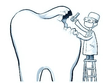 银川补牙示意图