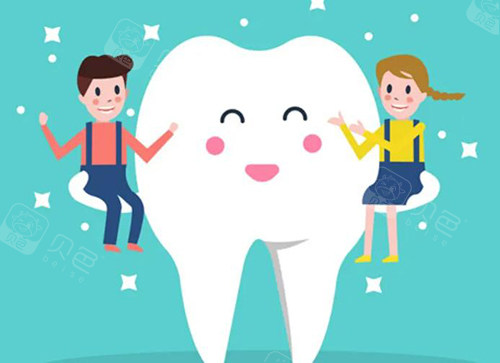 牙齿卡通
