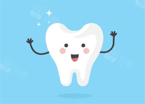 牙齿健康示意图