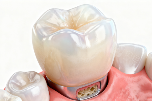 全瓷牙冠卡通图片展示