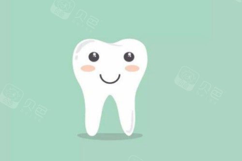 牙齿卡通图