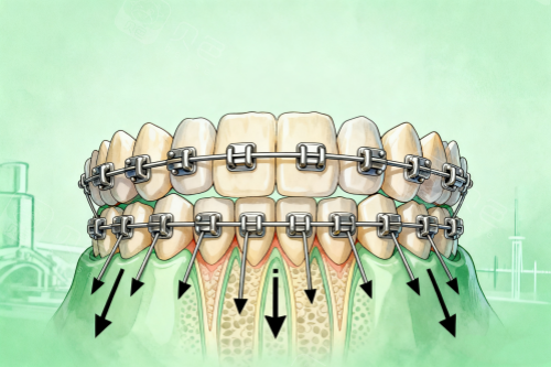 牙齿矫正模型图片展示