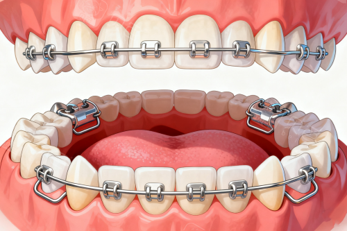 牙齿矫正模型图展示