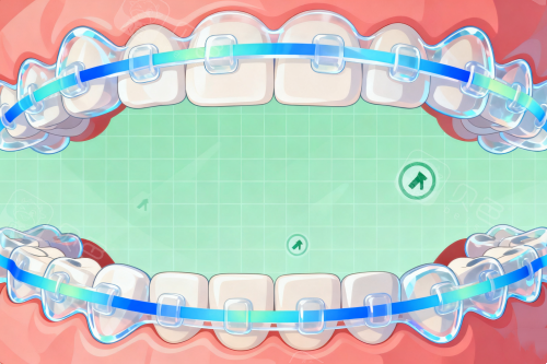 牙齿矫正卡通图片展示