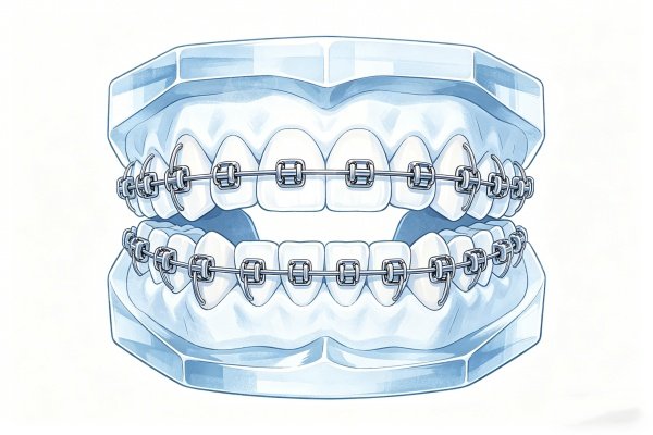 牙齿金属矫正模型图解.jpg